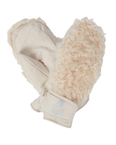 Isabel Marant Faeustlinge Naerka mit Faux Shearling und Shell - Mehrfarbig