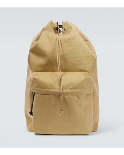 AURALEE Canvas Backpack - Natural