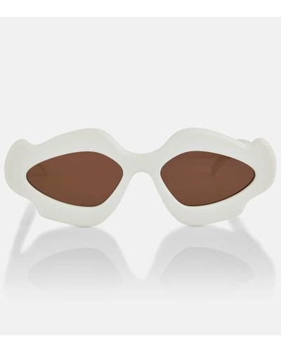 Loewe Paula's Ibiza Flame Sunglasses - White
