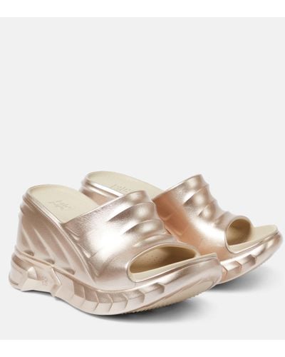Givenchy Mules Marshmallow a plateforme - Neutre