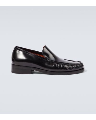Acne Studios Leather Loafers - Black