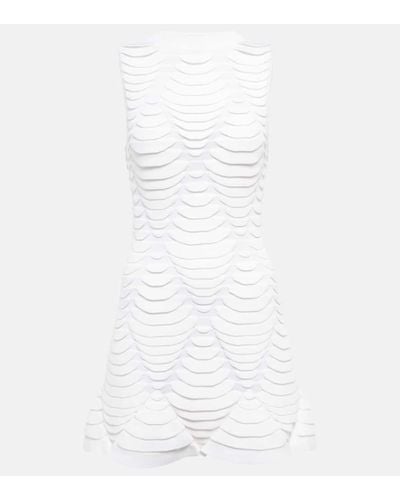 Alaïa Minikleid - Weiß