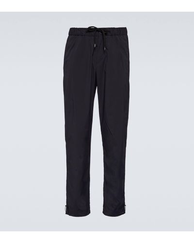 Herno Straight Technical Trousers - Blue