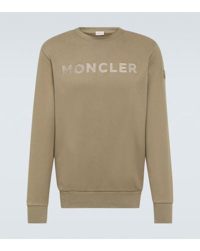 Moncler Sweatshirt aus Baumwolle - Natur