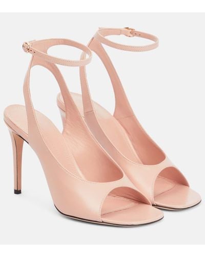 Victoria Beckham Destiny Leather Sandals - Pink