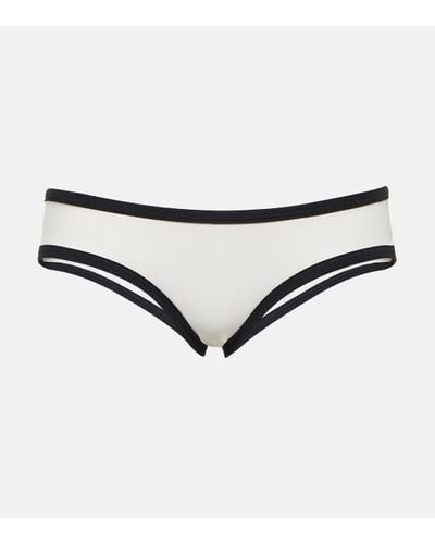 Marysia Swim Culotte de bikini Ligne a taille basse - Blanc