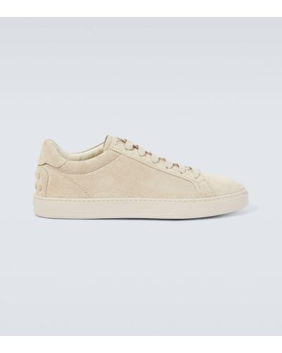 Tod's Suede Trainers - White
