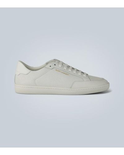 Saint Laurent Sneakers SL10 aus Leder - Weiß