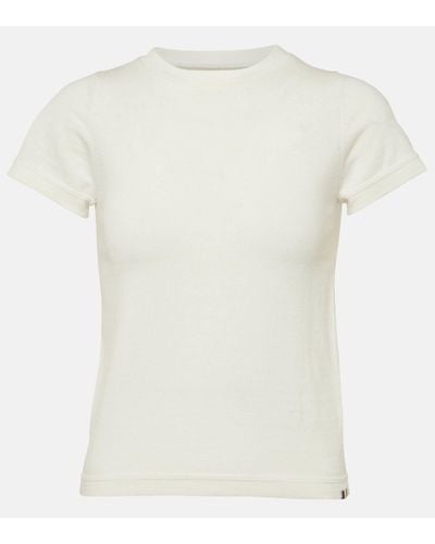 Extreme Cashmere T-shirt N°292 America - Blanc