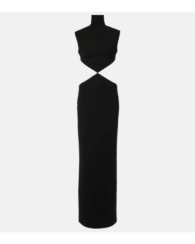 Monot Cutout Maxi Dress - Black