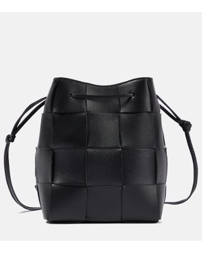 Bottega Veneta Secchiello Cassette in pelle - Nero