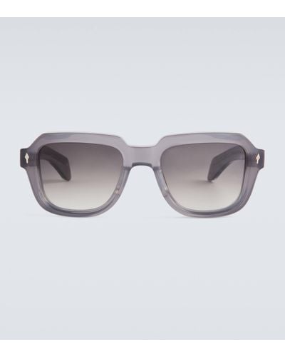 Jacques Marie Mage Taos Square Sunglasses - Grey