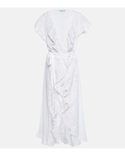 Melissa Odabash Brianna Cotton Maxi Dress - White