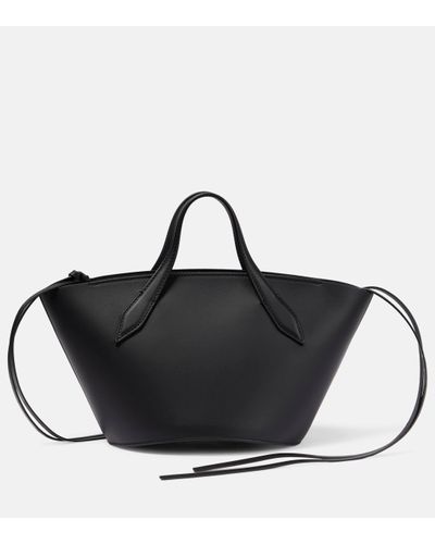 Acne Studios Leather Shoulder Bag - Black