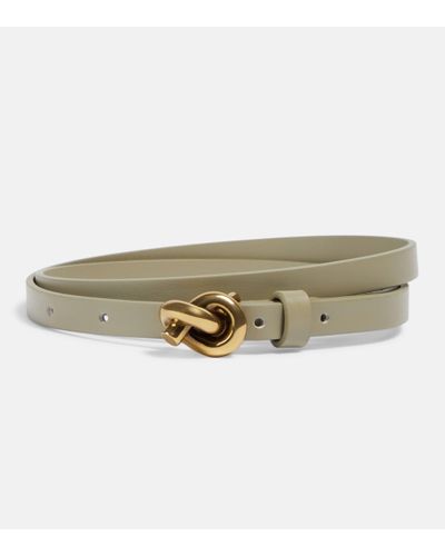 Bottega Veneta Ceinture Knot en cuir - Neutre