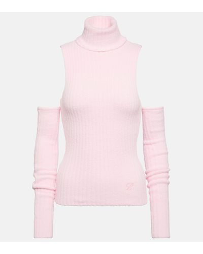 Blumarine Sleeveless High-neck Top - Pink