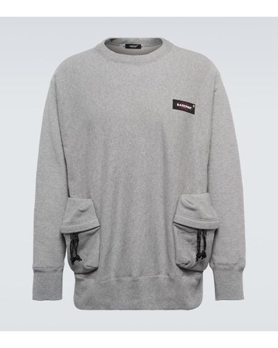 Undercover X Eastpak Sweatshirt aus Baumwolle - Grau