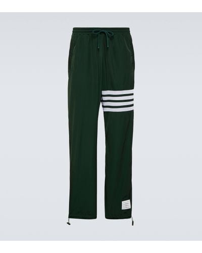 Thom Browne Technical Joggers - Green