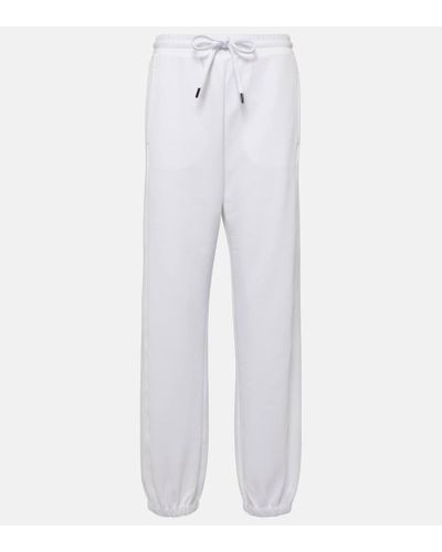 Max Mara Pantalones deportivos Markus Leisure de jersey - Blanco