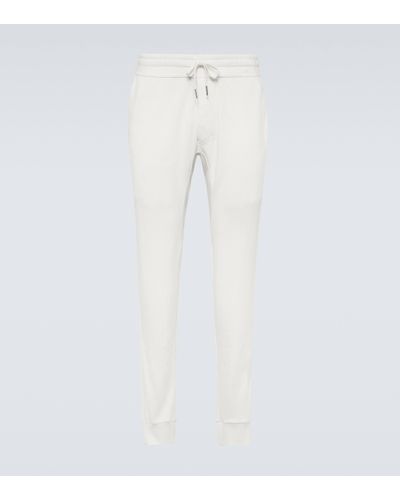 Tom Ford Low-rise Joggers - White