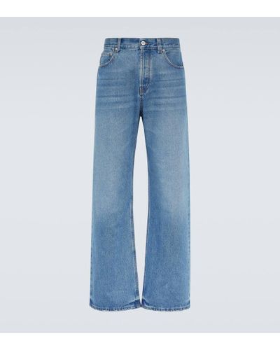 Jacquemus Jeans rectos Le De Nimes Droit - Azul