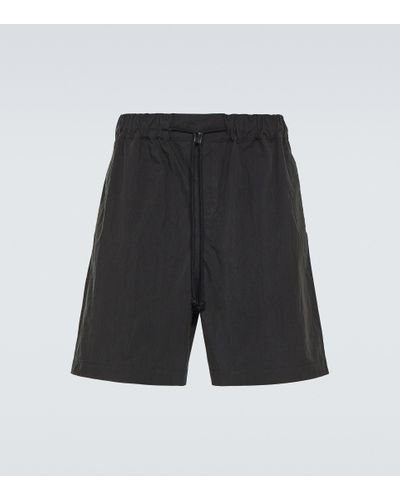 Commas Shorts aus einem Baumwollgemisch - Schwarz