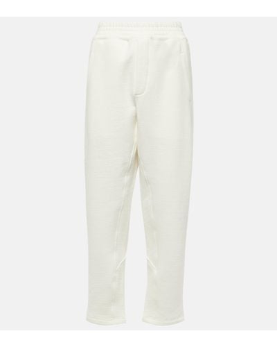The Row Pantalon de survetement Koa en coton - Blanc