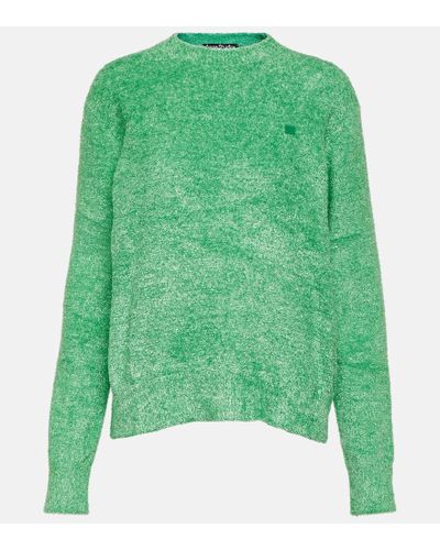 Acne Studios Knitted Sweater - Green