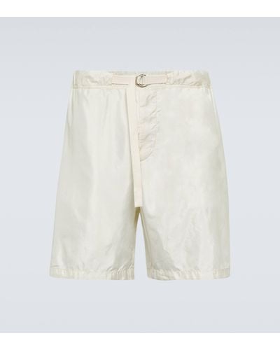 Jil Sander Technical Shorts - White