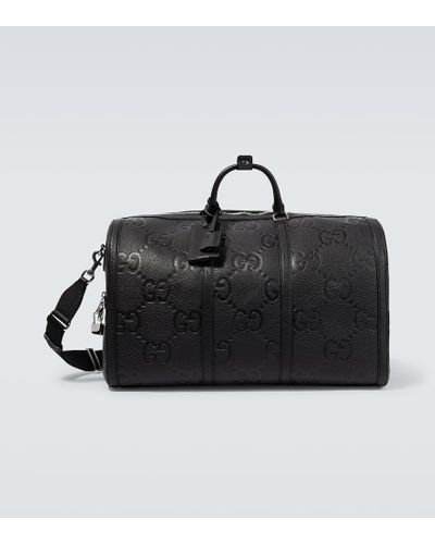 Gucci Borsa da viaggio in pelle GG - Nero