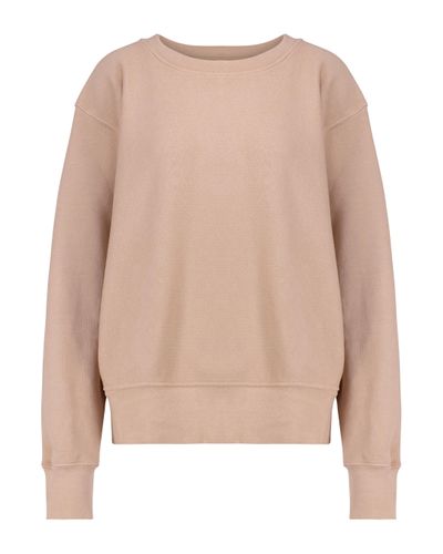 Les Tien Cotton Fleece Sweatshirt - Natural