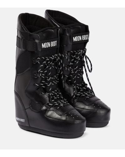Moon Boot Botas de nieve Sneaker High - Negro