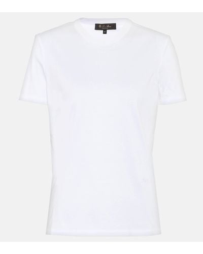 Loro Piana T-shirt My-T en coton - Blanc