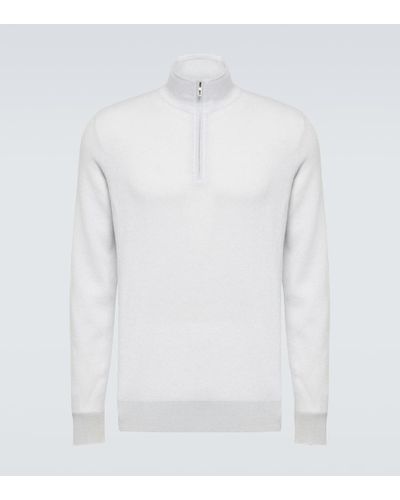 Loro Piana Jersey Roadster de cachemir - Blanco