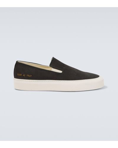 Common Projects Canvas Slip-on Trainer - Black