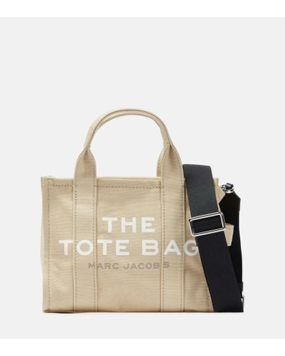 Marc Jacobs Tote The Small aus Canvas - Natur