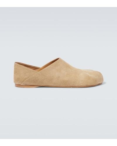 JW Anderson Mocassini Paw in suede - Bianco