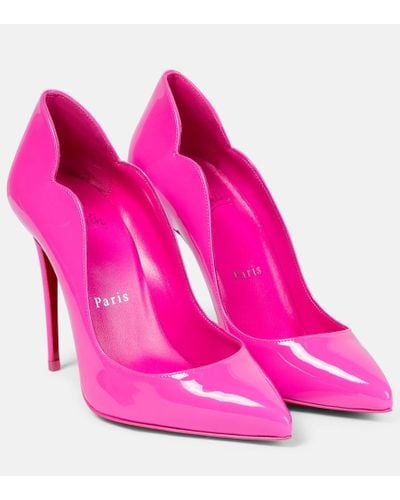 Christian Louboutin Pumps Hot Chick in vernice - Rosa