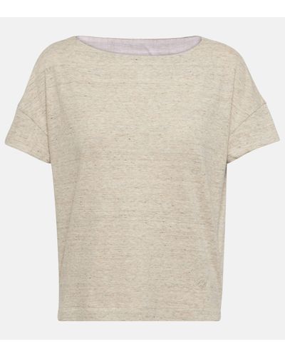 Loro Piana T-shirt Yoshii en coton - Blanc