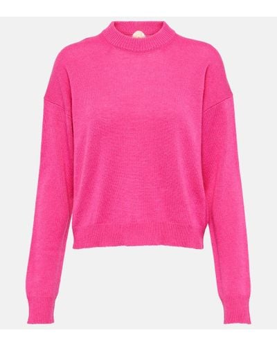 Jardin Des Orangers Pullover aus Wolle und Kaschmir - Pink