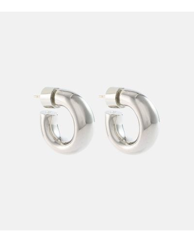 Jennifer Fisher Samira Micro 14kt Gold-plated Hoop Earrings - Metallic
