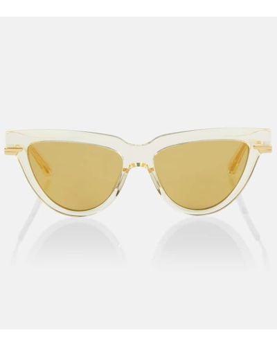 Bottega Veneta Cat-eye Sunglasses - Natural
