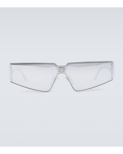 Balenciaga Shield 2.0 Rectangular Sunglasses - Multicolour
