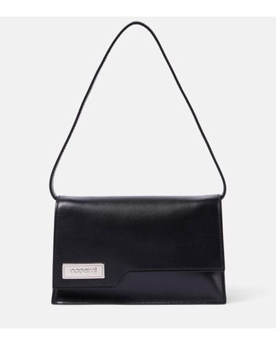 Coperni Folder Mini Leather Shoulder Bag - Black
