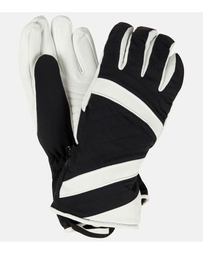 Toni Sailer Alek Leather Ski Gloves - Black