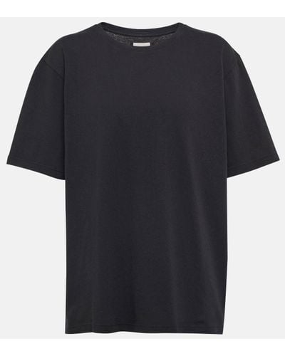 Khaite T-shirt Mae en coton - Noir