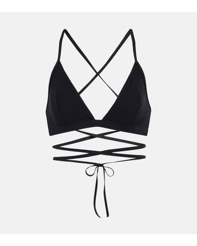 Isabel Marant Solange Bikini Top - Black