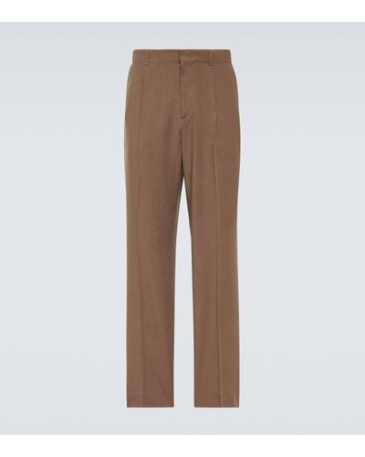 Our Legacy Borrowed Wide-leg Trousers - Brown