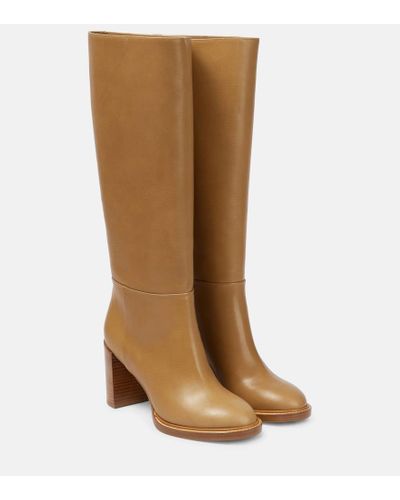 Gabriela Hearst Bocca Leather Knee-high Boots - Brown