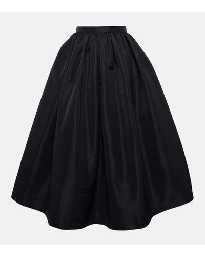 Alexander McQueen Midi Skirt - Blue